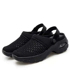 Chaussures féminines Mesh Sandales saisonnières Sandales Femmes Lightweight Air Cushion Chaussures