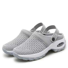 Chaussures féminines Mesh Sandales saisonnières Sandales Femmes Lightweight Air Cushion Chaussures