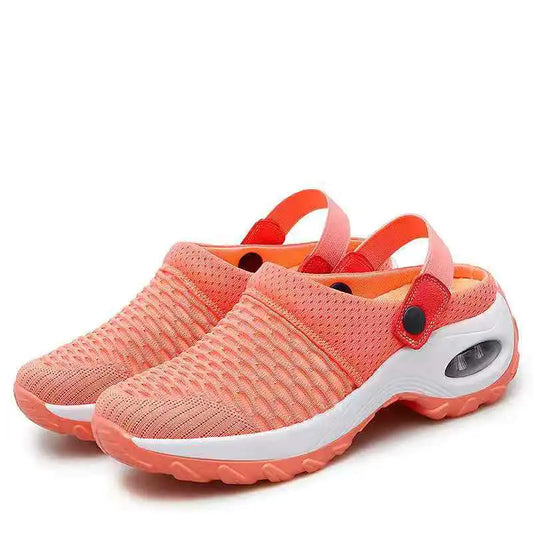 Chaussures féminines Mesh Sandales saisonnières Sandales Femmes Lightweight Air Cushion Chaussures