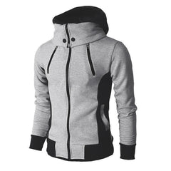 COODED Casual Herbst Winter Slim Fit Hoodie