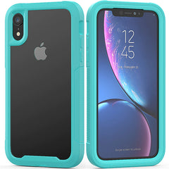 Case de teléfono de armadura híbrida híbrida para iPhone 12 11 XR XS MAX 8 7 Plus para iPhone 11Pro Max 6s Plus PC duro TPU 2 IN1 Cubierta completa