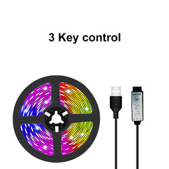 Bluetooth USB LED Strip Light SMD DC 5V USB RGB Lights Flexible LED Lamp Tape Ribbon RGB TV Desktop Diode Tape