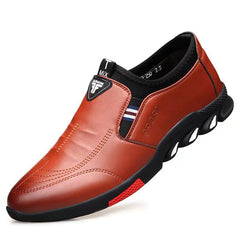 Winter Business Affairs Leisure Time Leather Shoes Men Ventilation Fashion Tie Shoes