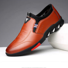 Winter Business Affairs Leisure Time Leather Shoes Men Ventilation Fashion Tie Shoes