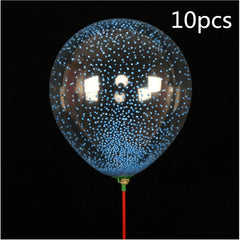 One Giant Transparent Balloon Colorful Bubble Balloon Birthday Party Wedding Decoration Balloon Anniversary BoBo Balloon.