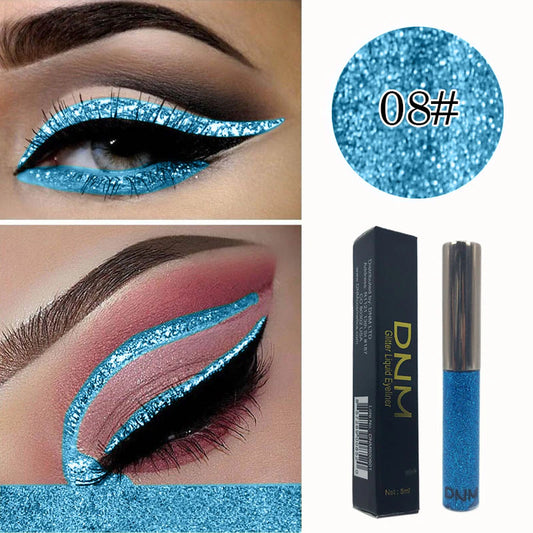 Kolor Dazzle Shimmering Pearl Color Color Sear Burst Diamond Eyeliner