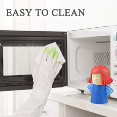 Kitchen Mama Microwave Cleaner nettoie facilement les appareils de nettoyage de vapeur de four à micro-ondes pour le nettoyage du réfrigérateur de cuisine