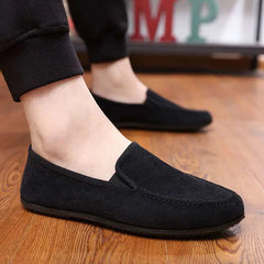 Autumn Men Flats Shoes Slip On Male Loafers Driving Moccasins Homme Men Casual Shoes Fashion Dress Wedding Footwear Summer 2022