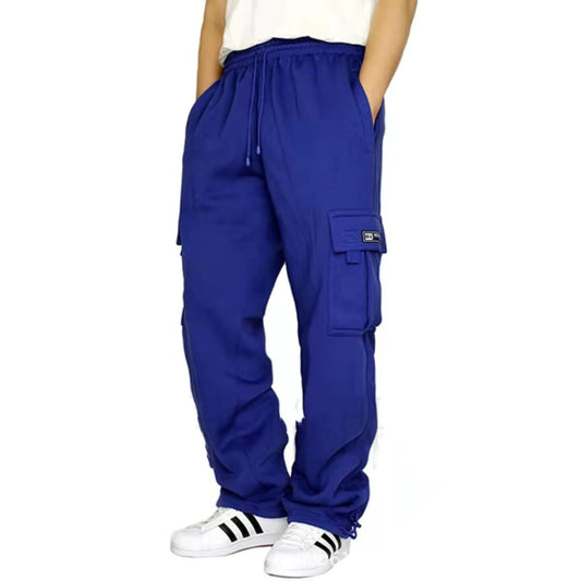 Sports en vrac desserrer un pantalon de couleur pantalon de taille masque pour hommes masculs pantalon décontracté pour femmes sur pantalon décontracté gris foncé