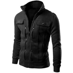 Veste de manteau de revers mince pour hommes génériques pour hommes