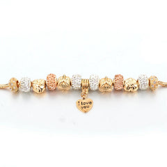 Pulsera ajustable con joyas de cadena