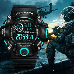 Waterproof Multifunctional Sports Watch for Men