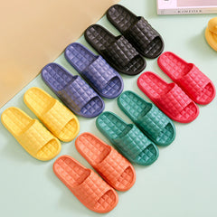 Thick Platform Bathroom Home Slippers Women Men Summer Cloud Slippers Non-slip Flip Flops Couples Soft Sole EVA Indoor Slides