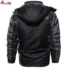 Men's Outdoor Velvet Thickened Windproof And Rainproof Jacket