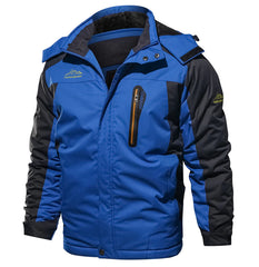 Men's Outdoor Velvet Thickened Windproof And Rainproof Jacket