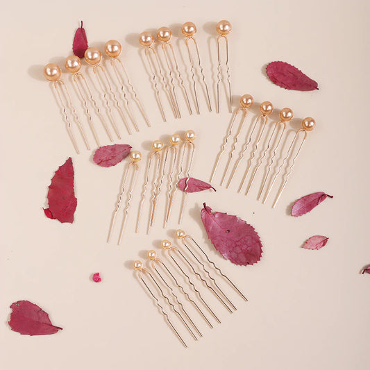 20pcs Pearl Bridal BatpinS