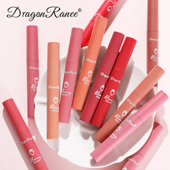 12 colori Velvet Matte Lip Gloss impermeabile idratante facile da indossare logge di lunga durata per rossetto liquido cosmetici di bellezza