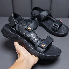 Men Sandals Beach Artificial Leather Outdoor Casual Sandals Men Shoes New Summer Male Water Shoes Sneakers Beach Sandals