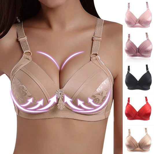 Wygodna bralette w dużych rozmiarach z wsparciem push-up