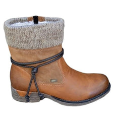 Autumn Winter Shoes Wool Thicken Women Ankle Boots Casual Ladies Shoes Snow Boot Suede Leather Short Boots Med Heels Shoes