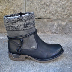 Chaussures d'hiver d'automne laine épaissis les femmes de la cheville