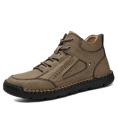 Golden Sapling klassische Winterstiefel Mode Herrenschuhe für Mountain Trekking warme Leder -Retro -Stiefel Leisure Männer Schuhe Schuhe