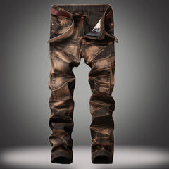 Men's Jeans Men's Pants Straight Tube Retro Pants