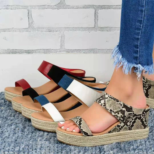 Platform Hollow Non-slip Sandals