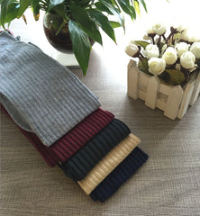 Women's Winter Cotton Knit Knee Socks