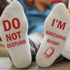 Chaussettes de chaussettes de rugby chaussettes de cheville unisexe