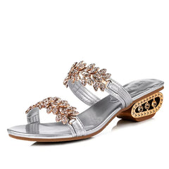 Chunky talon femelle New Style Sandals Slippers