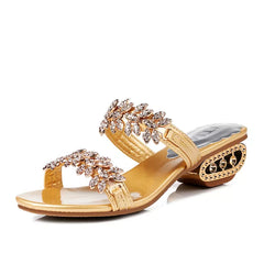 Chunky talon femelle New Style Sandals Slippers