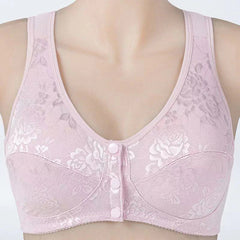 Coton Broided Front Fermed Full Cup Bra