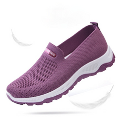 Chaussures de baskets pour femmes Sneakers de plate-forme non glissante pour femmes chaussettes en mailles pour femmes à large mocassins chaussures de marche