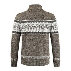 Sweater de cuello de accesorios mixtos para hombres ropa para hombres