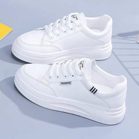 Zapatos pequeños blancos zapatos casuales para mujeres zapatos deportivos
