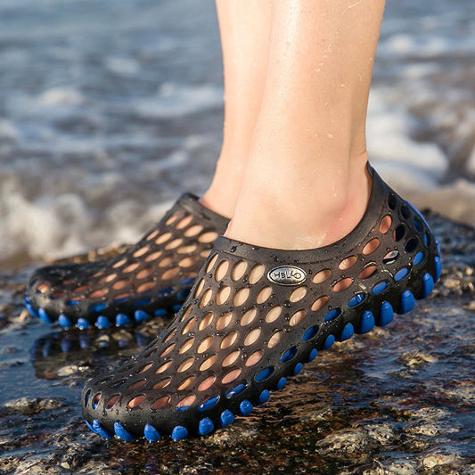 Amateurs d'été Ventilation creuse à l'extérieur Sandales sans glissement de plage de sable