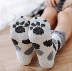 Gemütliche Katzenpfotensocken für Mädchen und Frauen