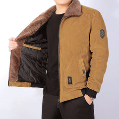 Men's Cotton and Down Jacket