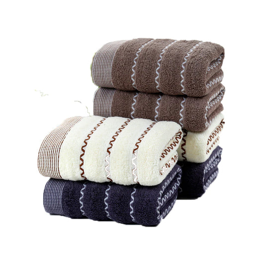 Cotton Towel Gift Embroidery Welfare Absorbent Towel with Logo