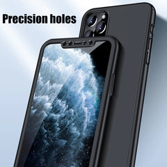 360 Full Cover Shockproof Case For iPhone 13 Pro Max 11 12 Pro XS Max Case Shell iPhone 7 8 6S Plus SE 2022 XR Screen Protector