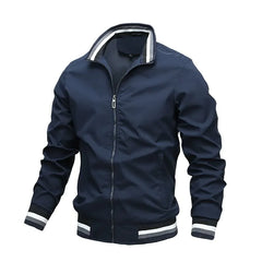 Chaqueta casual Male primavera y otoño abrigo deportivo