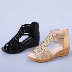 Women's Comfortable Fashion Sandals with Bling and Diamonds