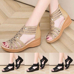 Women's Comfortable Fashion Sandals with Bling and Diamonds