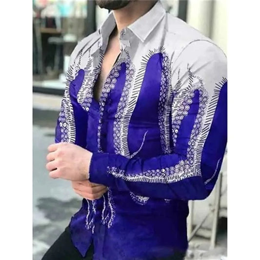 Long Sleeve Luxurious Party Shirt