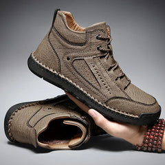 Golden Sapling klassische Winterstiefel Mode Herrenschuhe für Mountain Trekking warme Leder -Retro -Stiefel Leisure Männer Schuhe Schuhe
