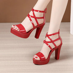 Fashionable High Heeled Sandals