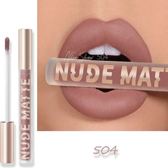 Allen Shaw Matte Matte Matte Velvet Texture Color Long Lasting non si sbiadisce con lucidalabbra impermeabile