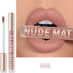 Allen Shaw Matte Matte Velvet Texture Long Lasting Color Does Not Fade Nonstick Cup Waterproof Lip Gloss