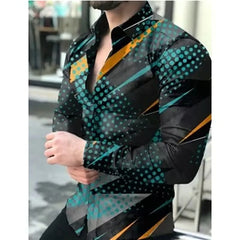 Long Sleeve Luxurious Party Shirt